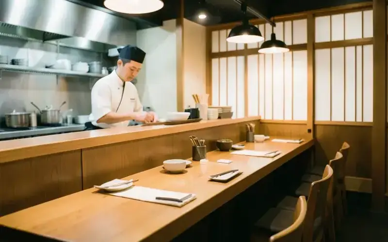 カウンター席